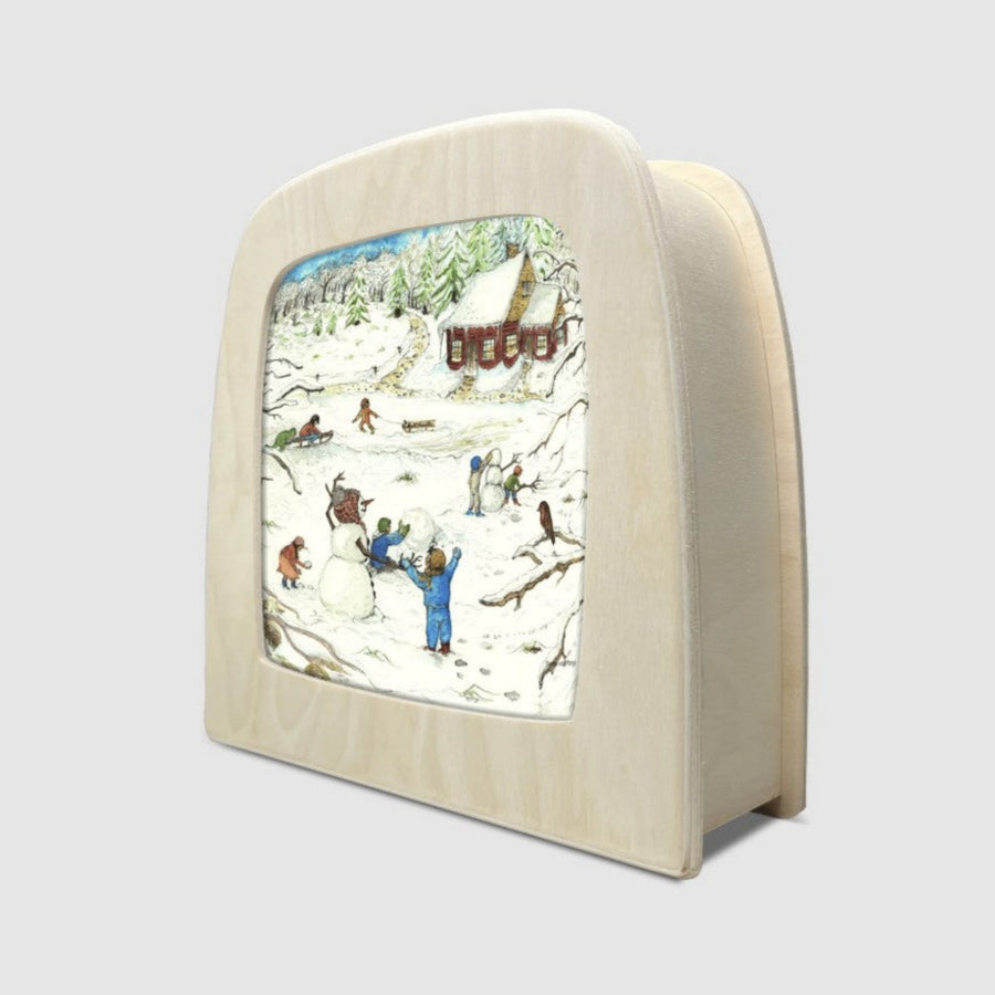 Toverlux Silhouette | Eentje van Margo - Red Cottage: Winter