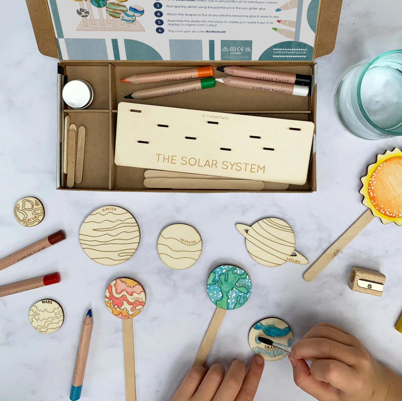 Solar System Wooden Craft Kit
