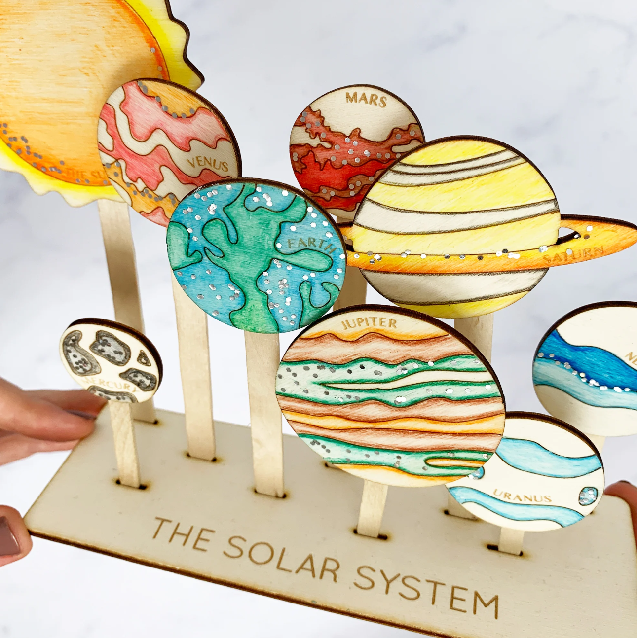 Solar System Wooden Craft Kit