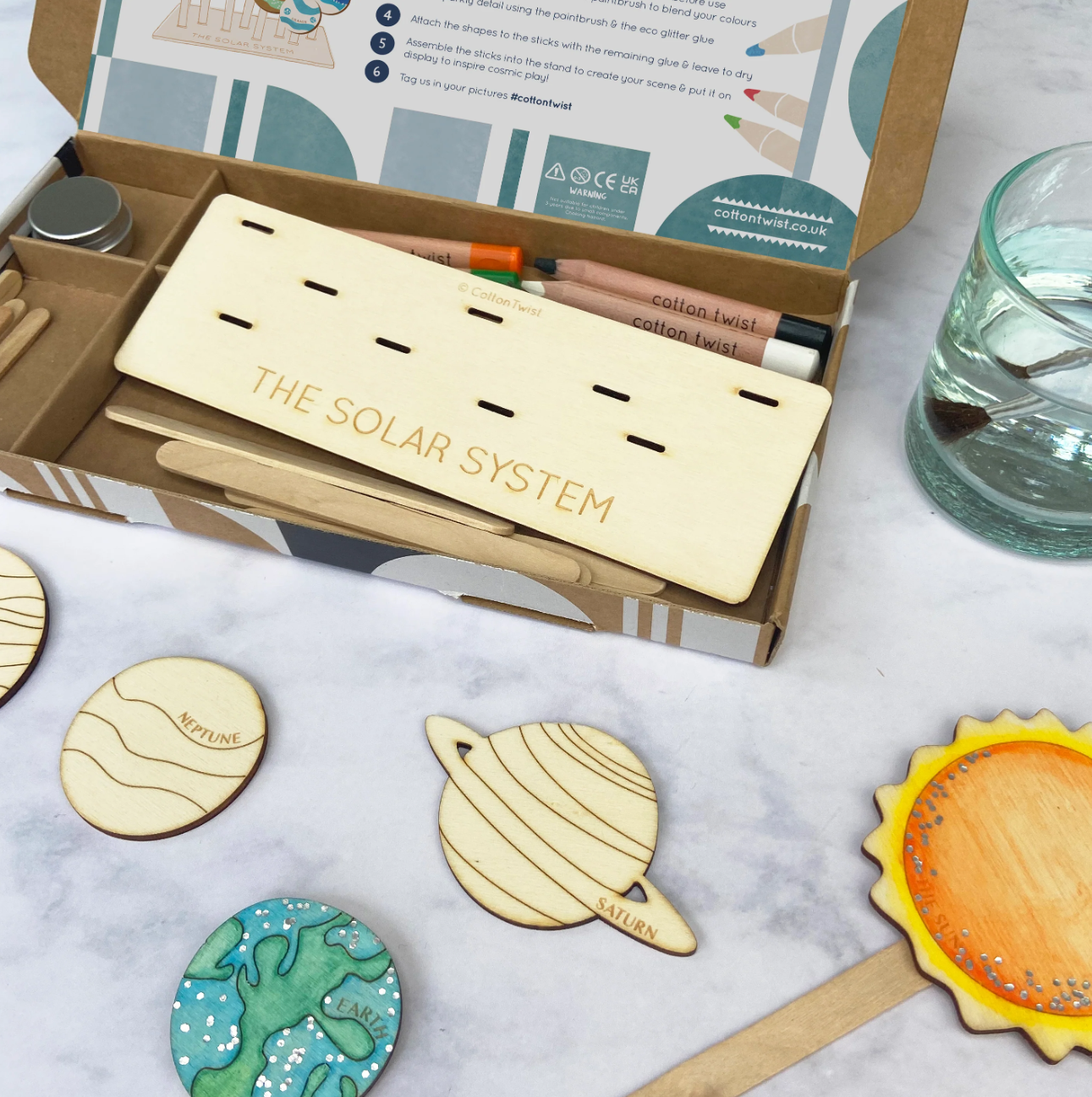 Solar System Wooden Craft Kit