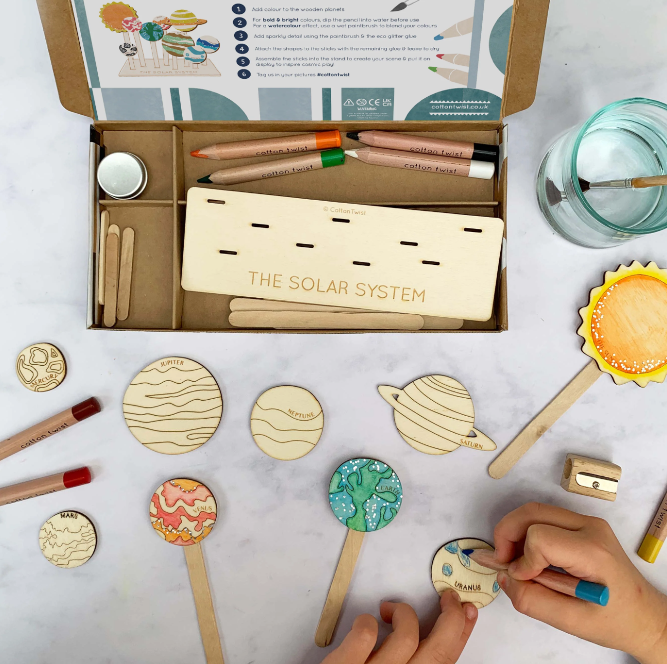 Solar System Wooden Craft Kit