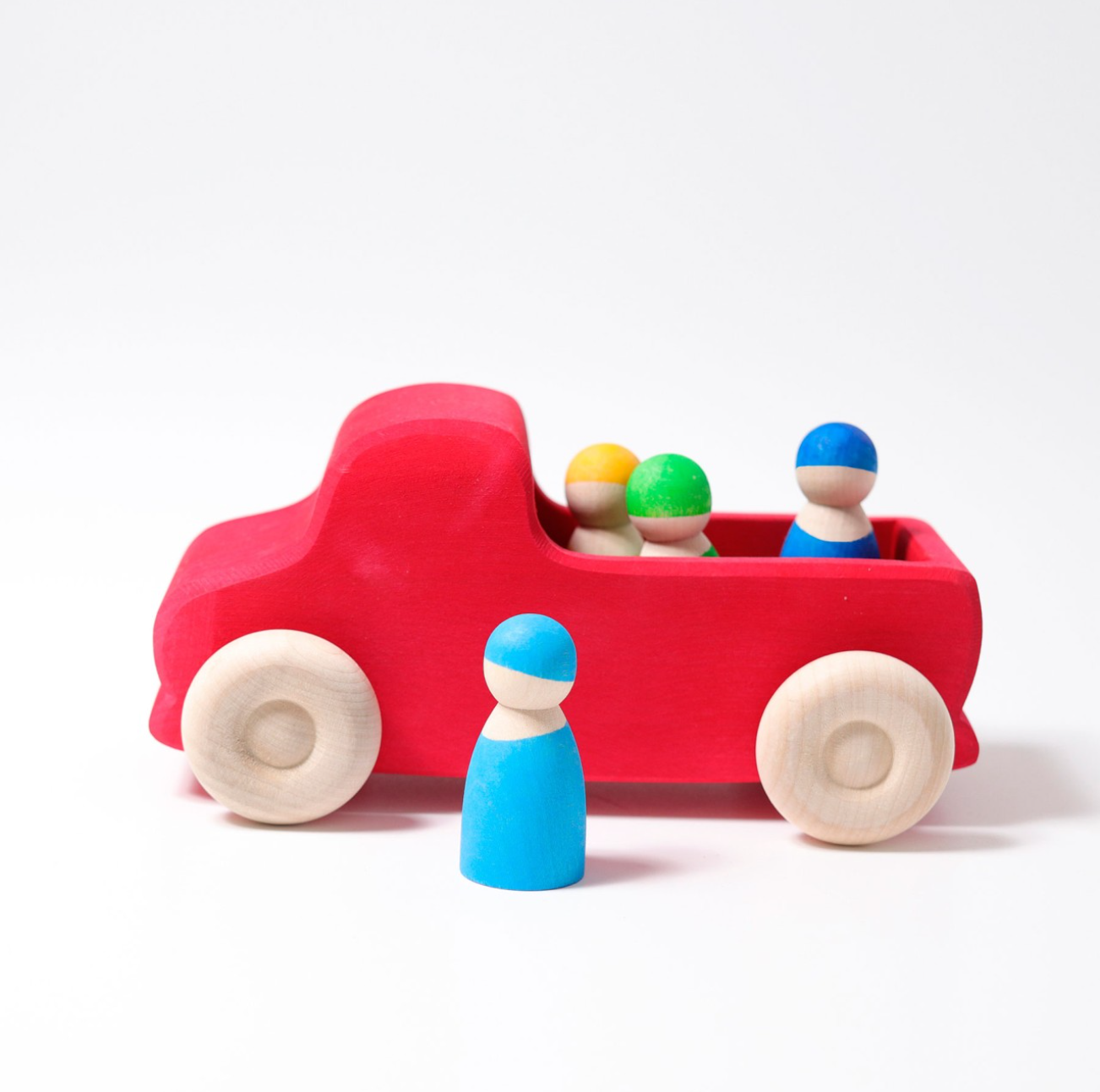 Grimm's Wooden Red Truck (Large)