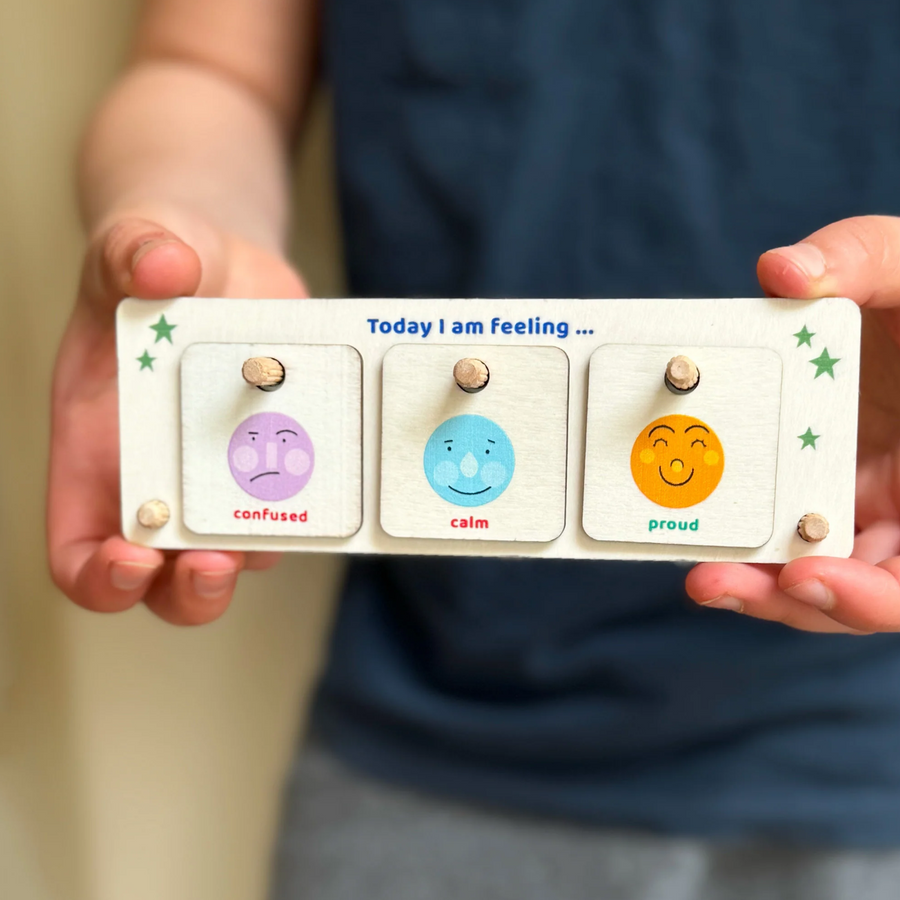 Wooden Feelings Chart for Kids