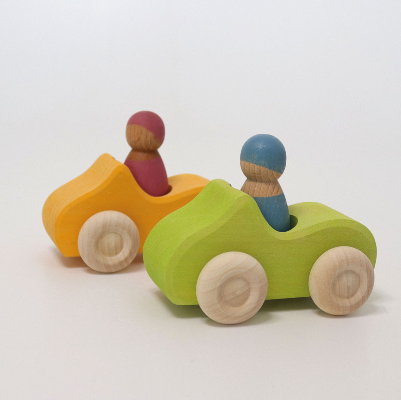 Grimm's Small Convertible Car with Rainbow Friend (Green)