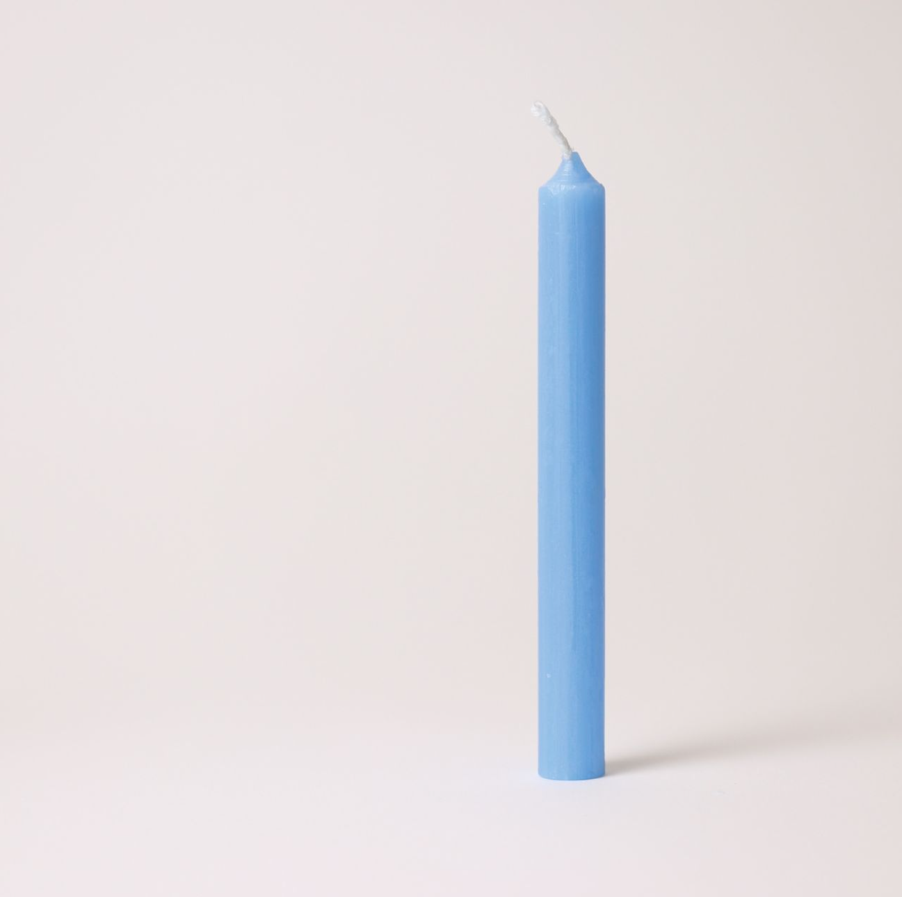 Grimm's 10% Beeswax Candles (Light Blue)