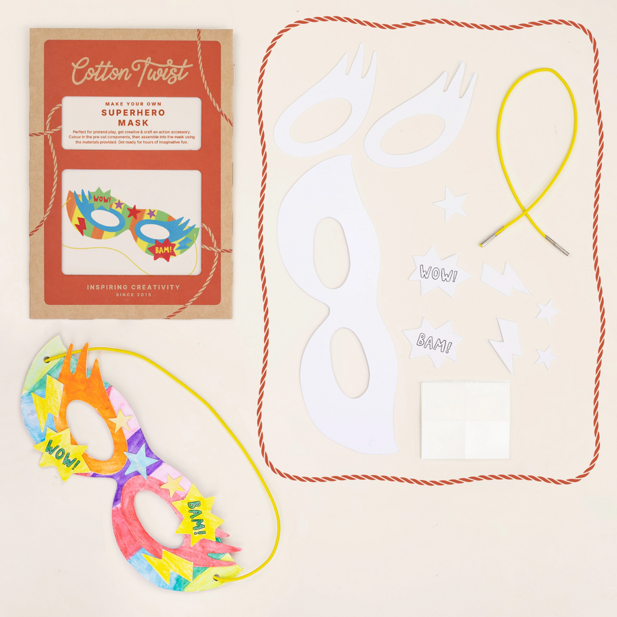 Make Your Own Superhero Mask Craft Kit