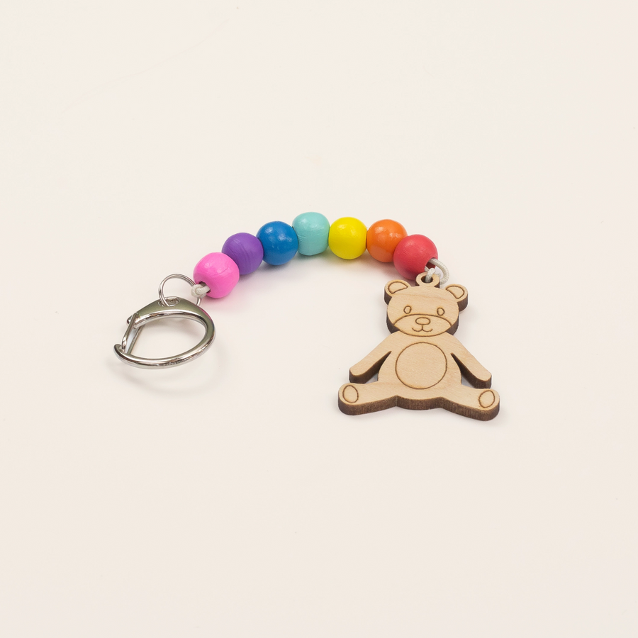 Make Your Own Teddy Bear Keyring Craft Kit
