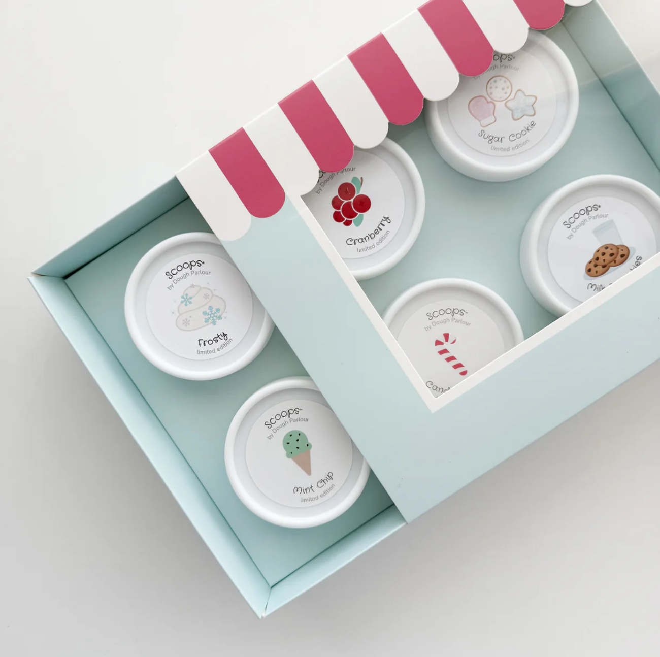 Holiday Parlour Pack™ of 6 Play Doughs (Cozy Christmas)