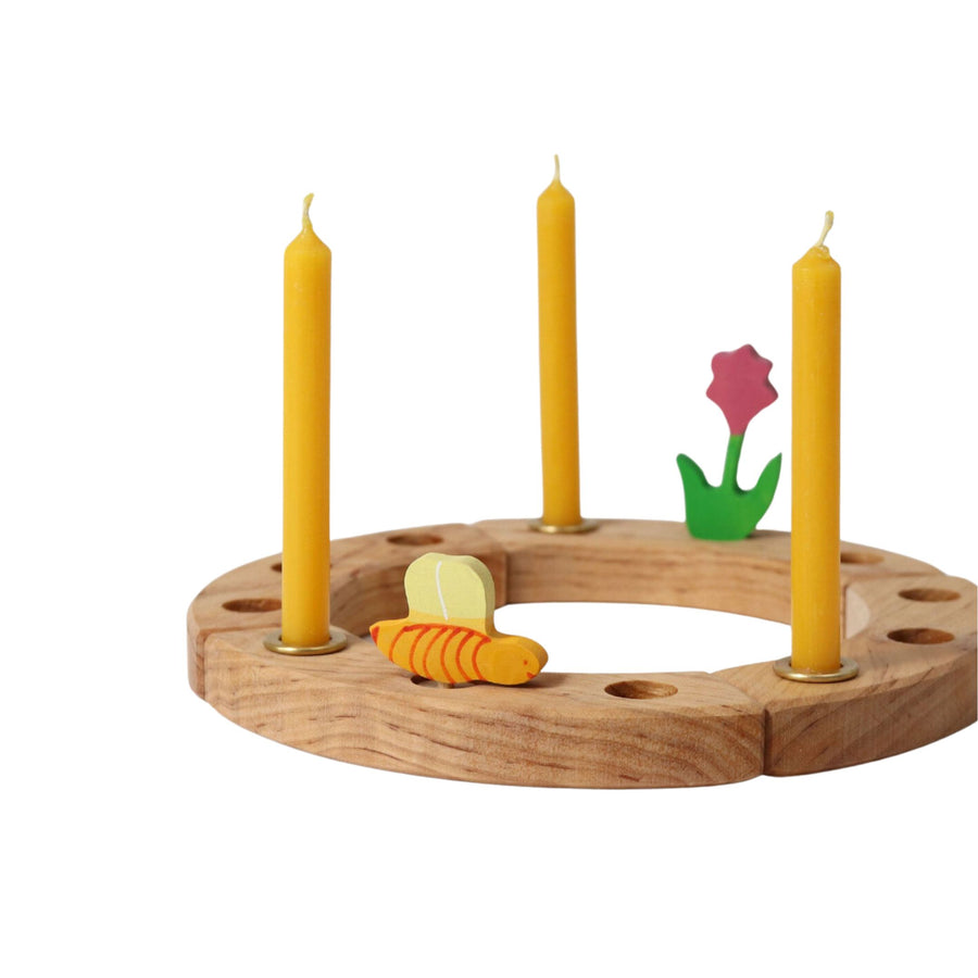 Grimm's 100% Beeswax Candles (Amber)