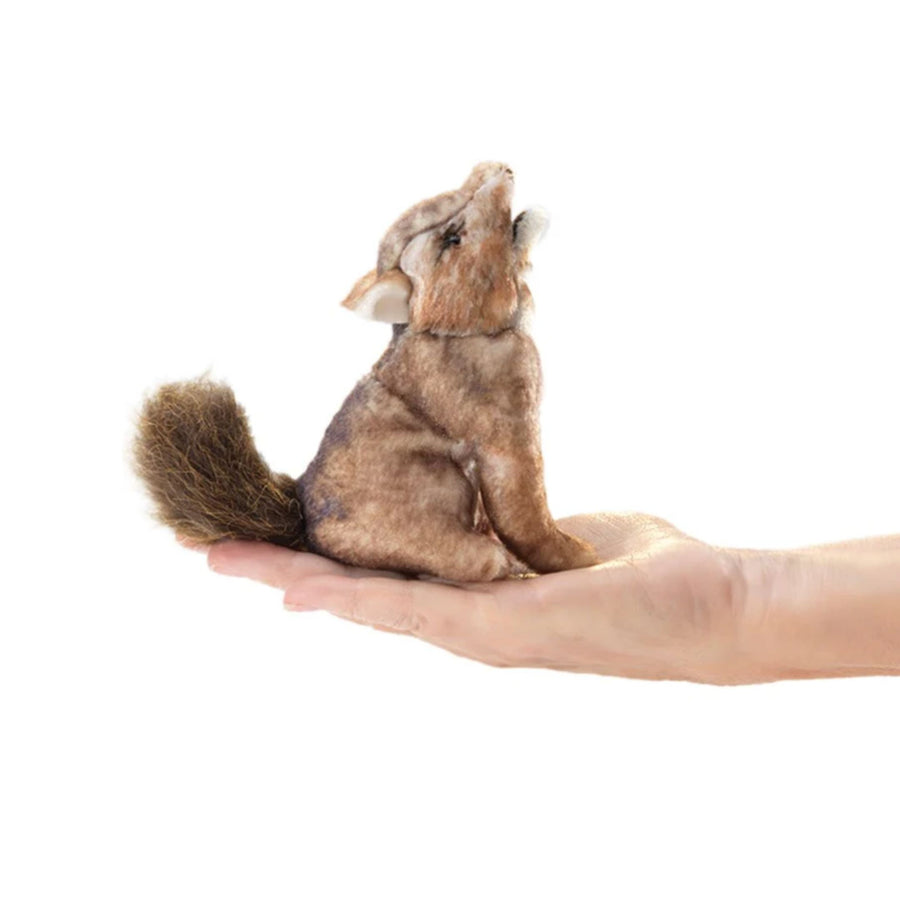 Mini Coyote Finger Puppet