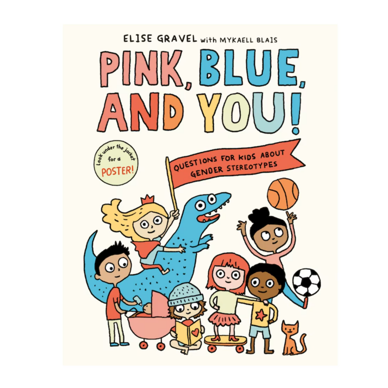 Pink, Blue, And You!: Questions For Kids About Gender Stereotypes | Hardcover (Canadian Author)