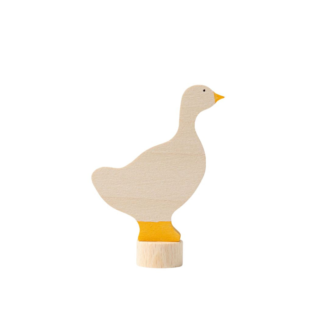 Grimm's Celebration Ring Deco Goose