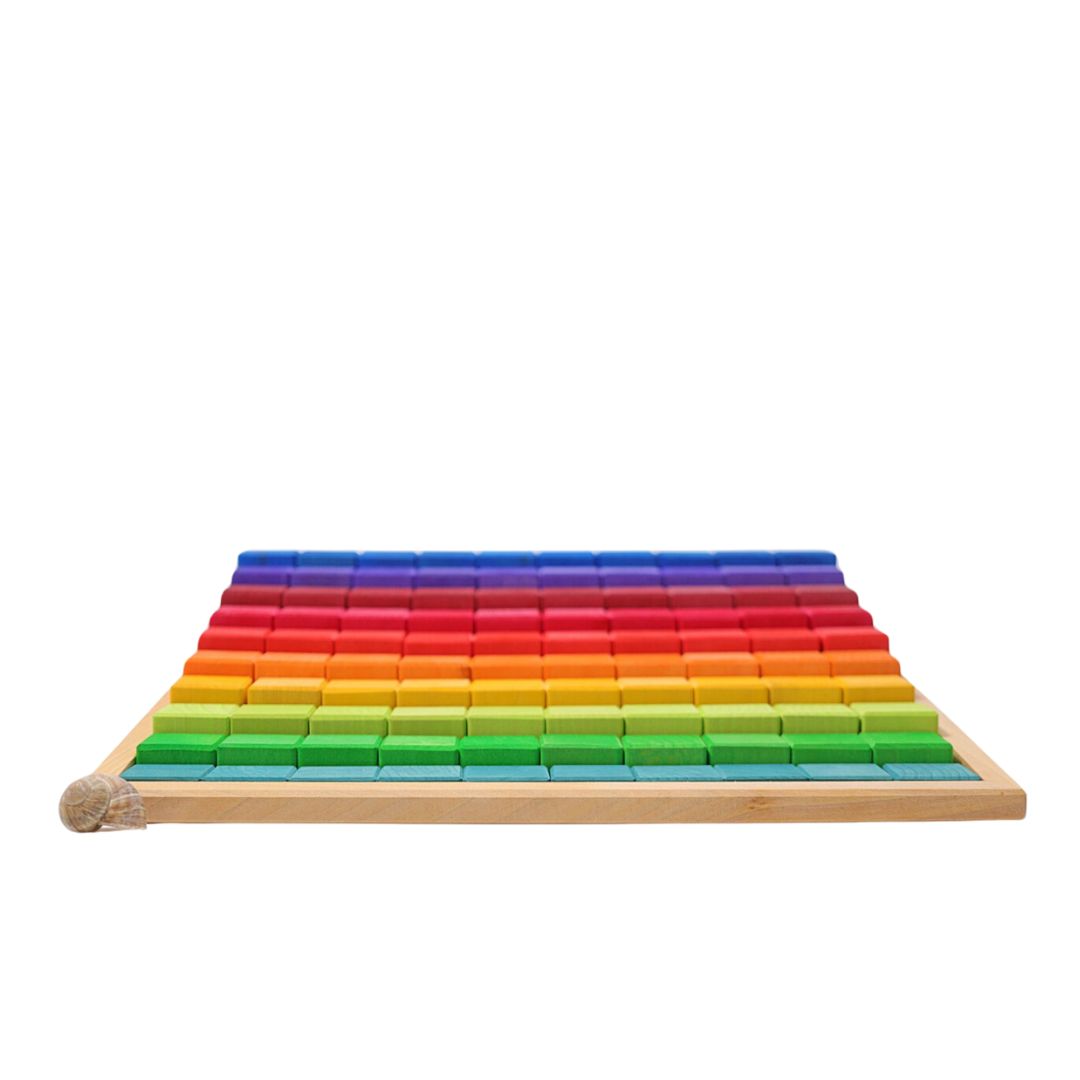 Grimm's Large Stepped Counting Block Set (4cm thick)