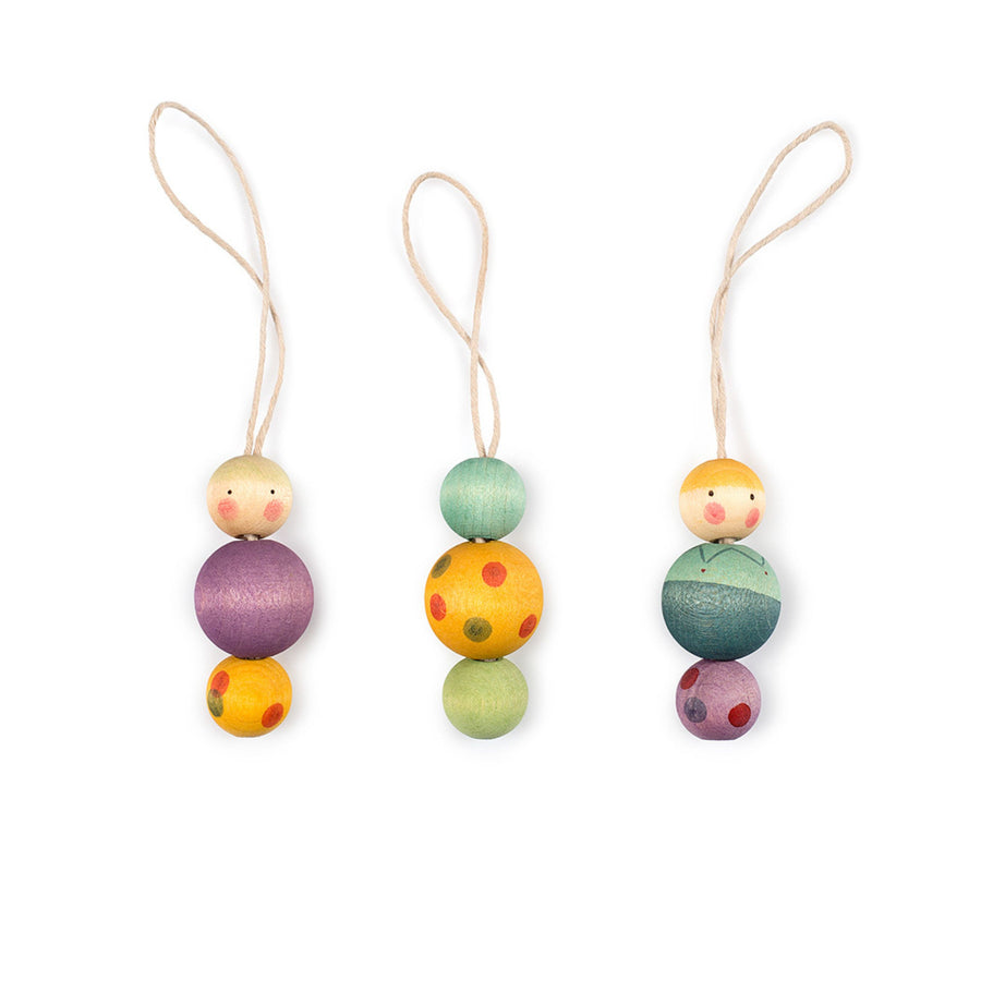 Grapat Wooden Ornament (Snowy Buddy)