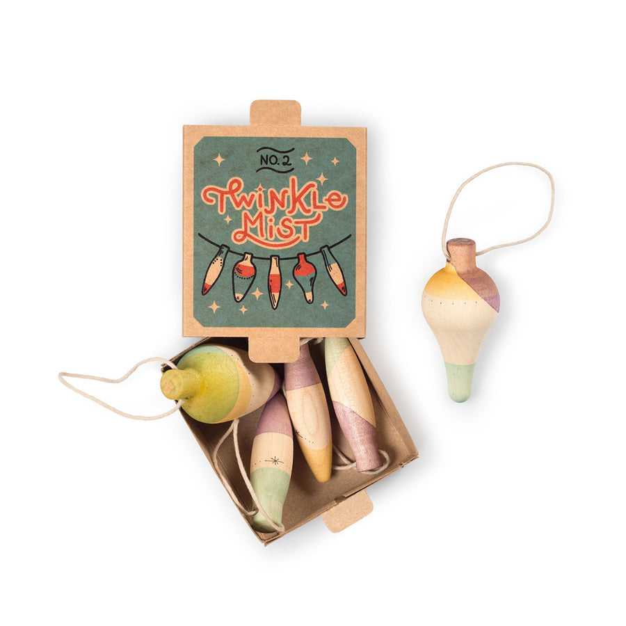 Grapat Wooden Ornament (Twinkle Mist)