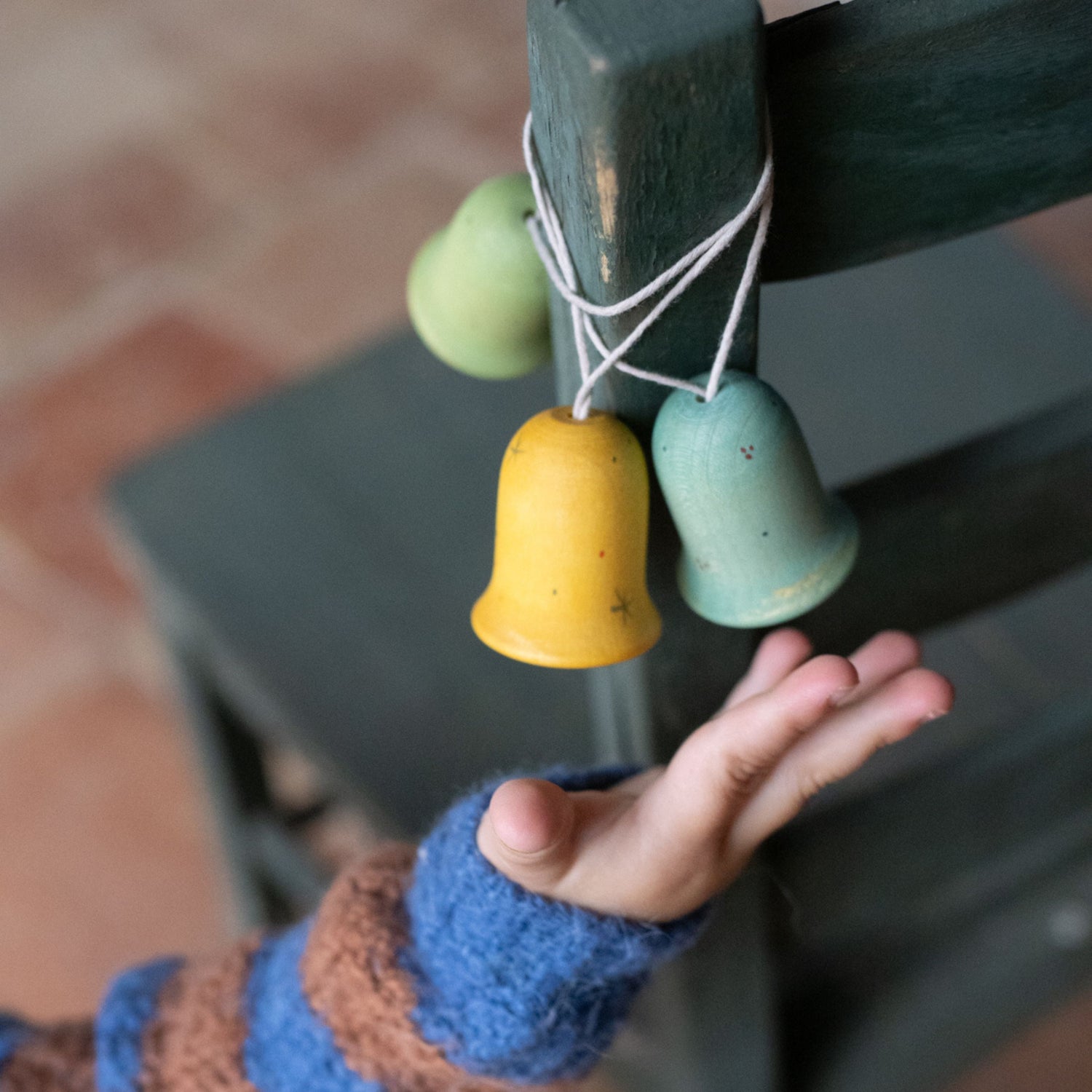 Grapat Wooden Ornament (Jingle Joy Bells)