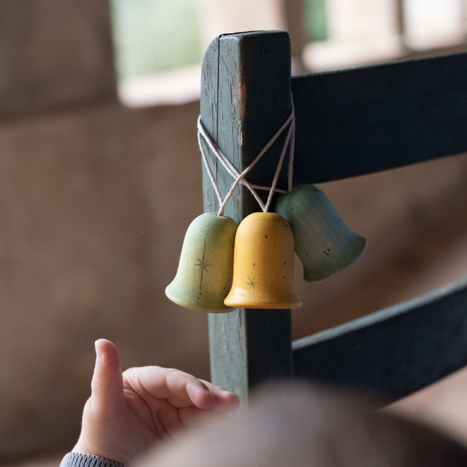 Grapat Wooden Ornament (Jingle Joy Bells)