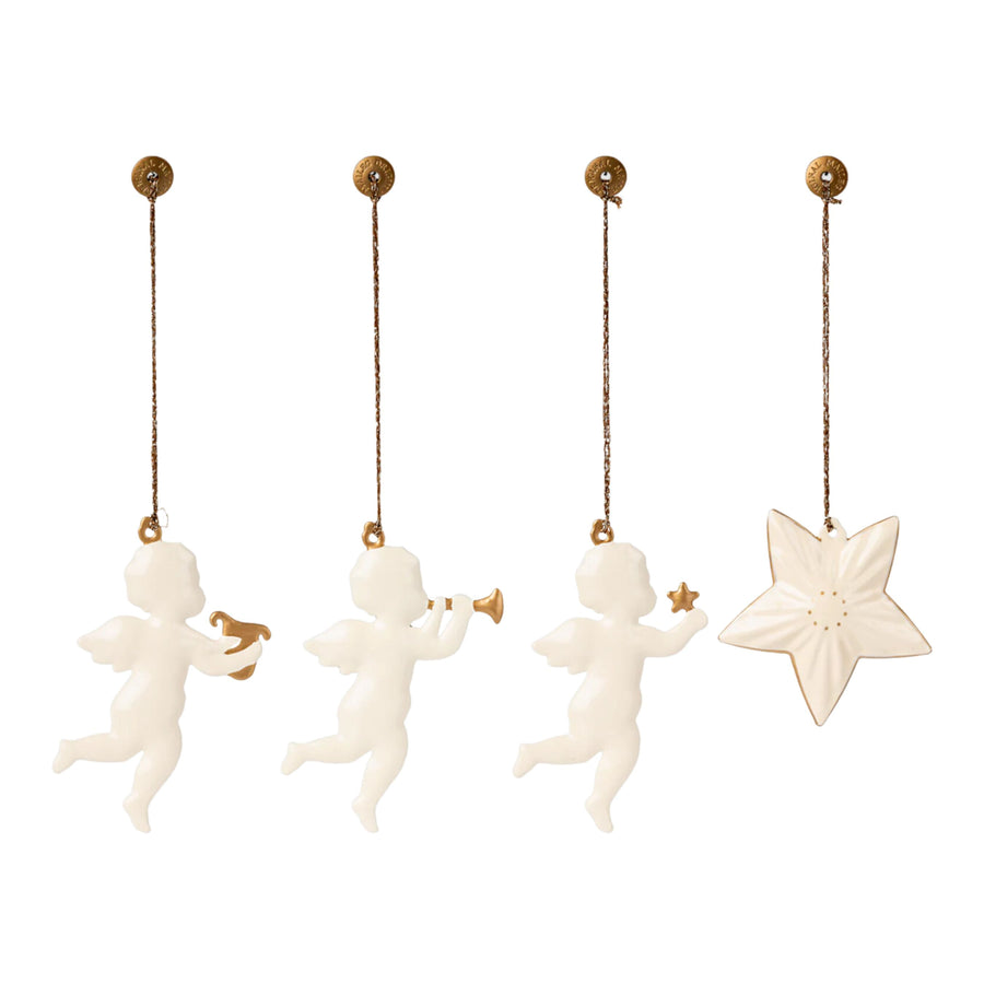 Maileg Metal Ornament Set (Holy NIght)