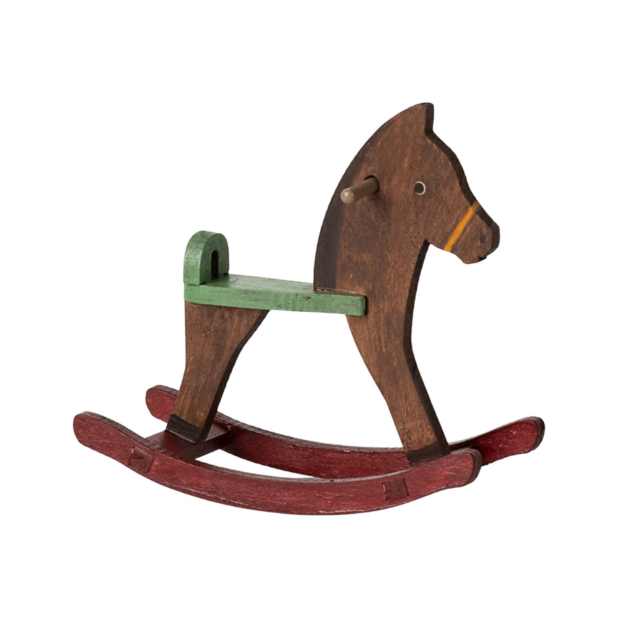 Maileg Rocking Horse - Dark Brown (Mouse)