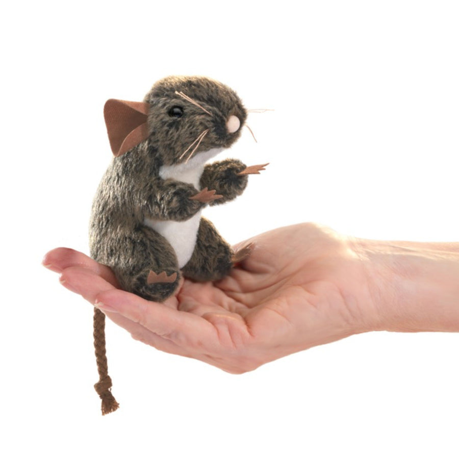 Mini Field Mouse Finger Puppet