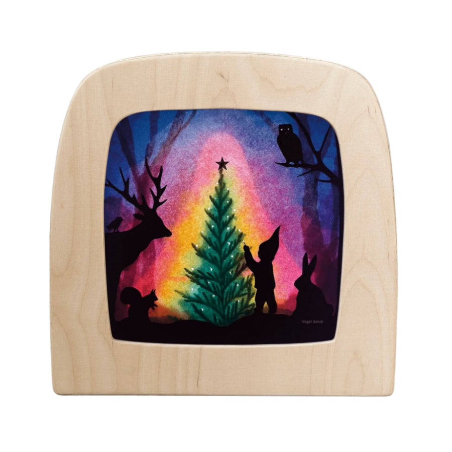 Toverlux Silhouette | Vogel Geluk - Christmas Tree