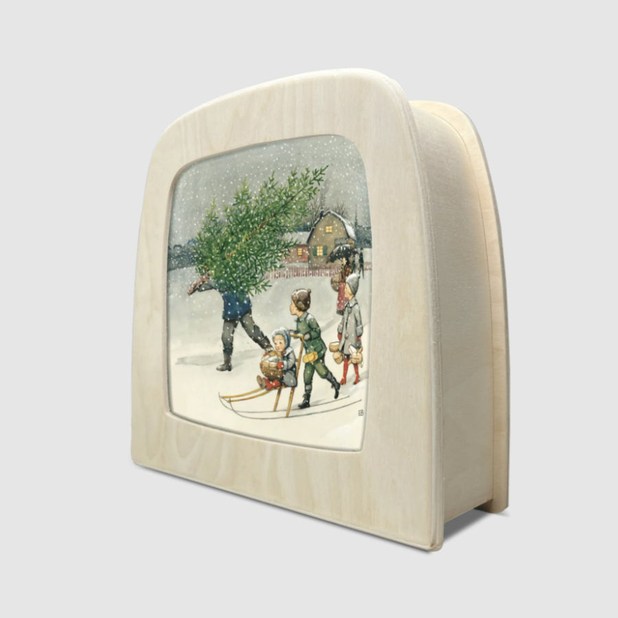 Toverlux Silhouette | Elsa Beskow - Around the Year: December