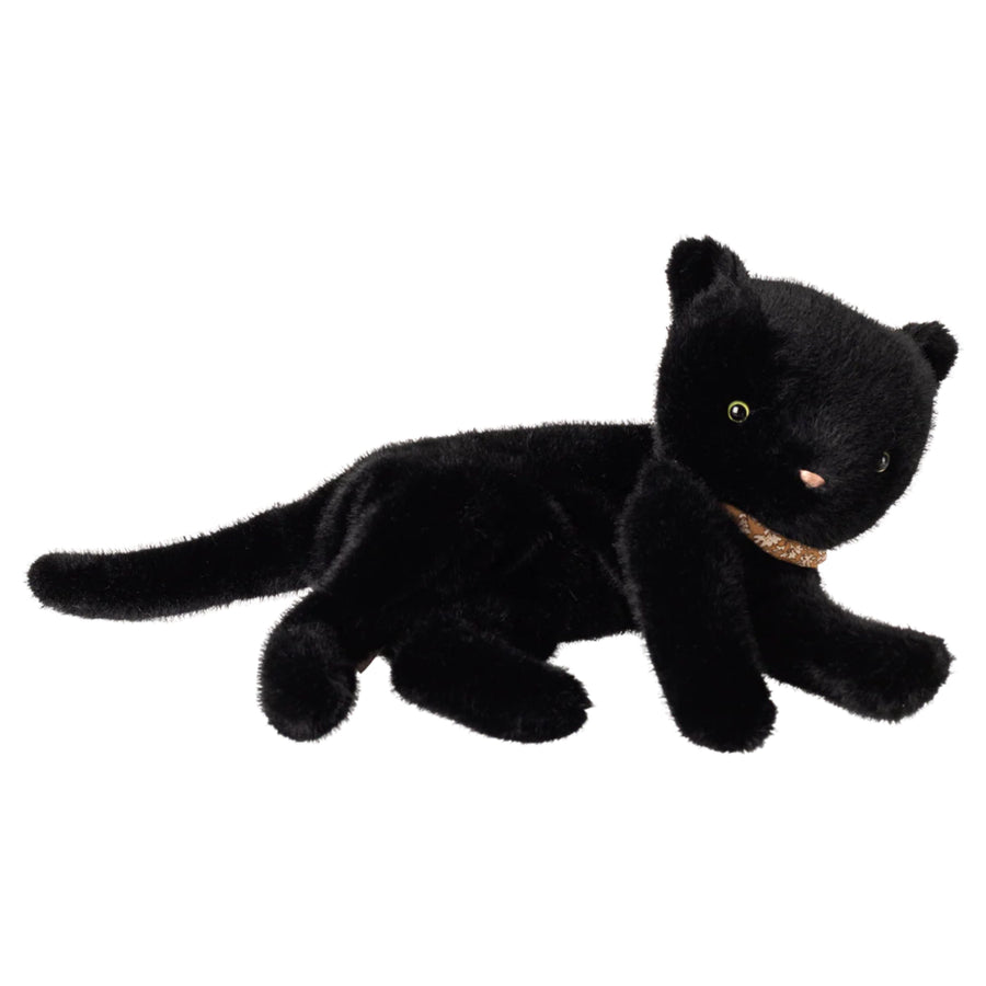 PRE-ORDER Maileg Sleeping Plush Kitten - Medium (Black)