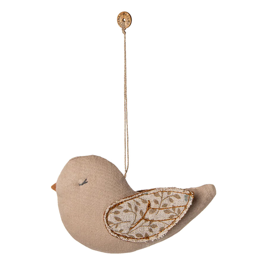 Maileg Fabric Ornament - Bird/Branches (Blue)