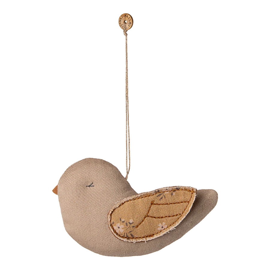 Maileg Fabric Ornament - Bird/Mable (Latte)