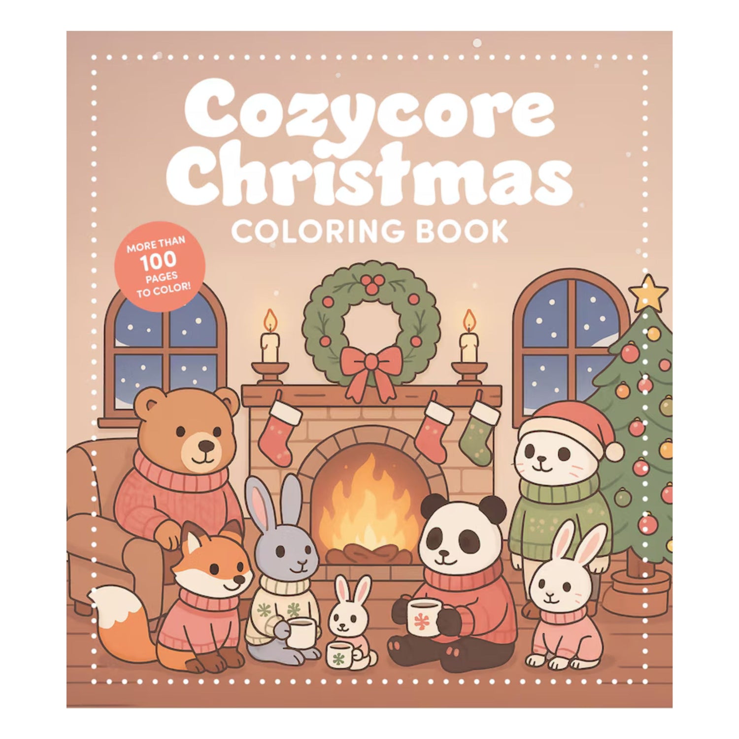 Cozycore Christmas Coloring Book: Celebrate the Season with Everything Cute and Cozy!