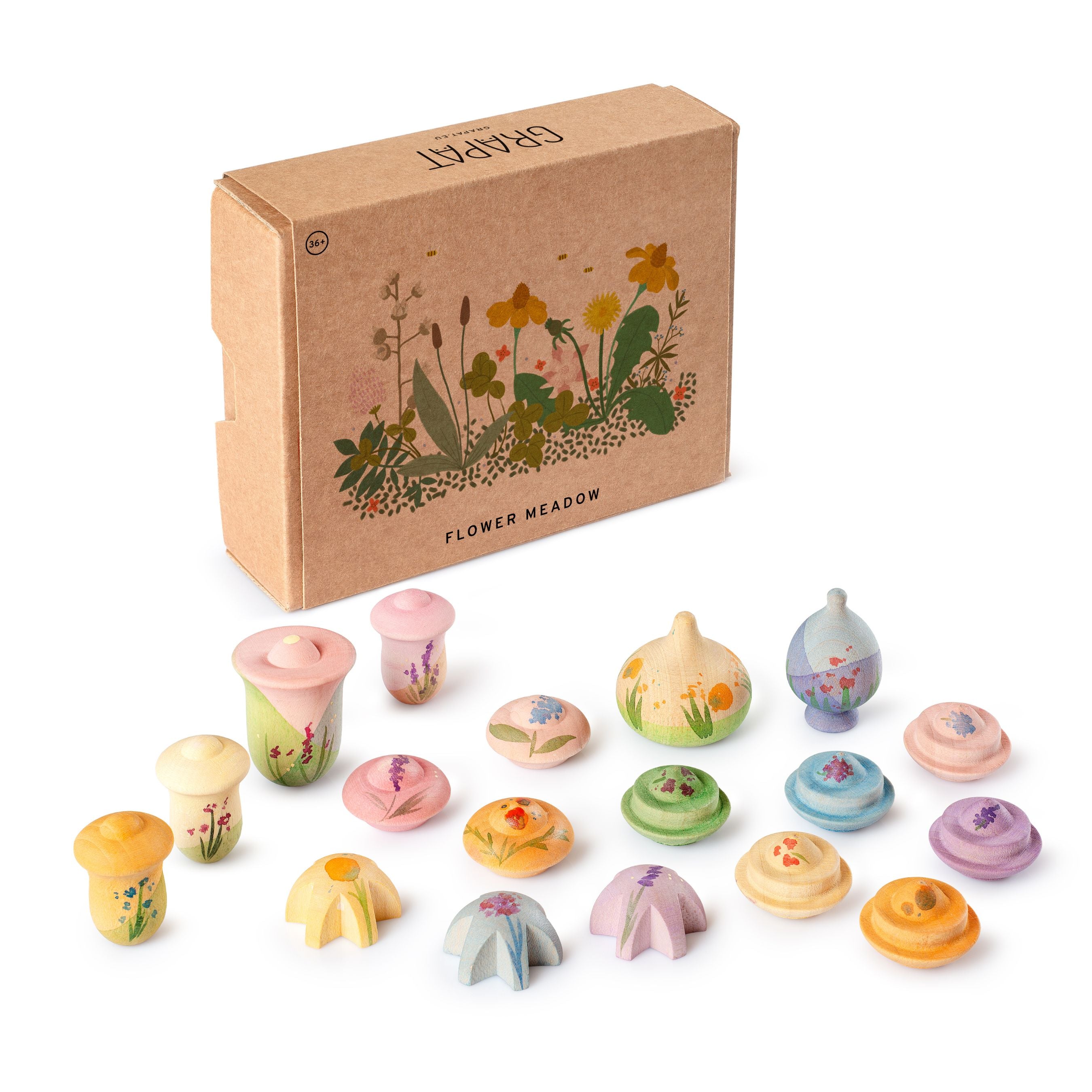 Grapat Canada | Wood Flower Meadow | The Playful Peacock