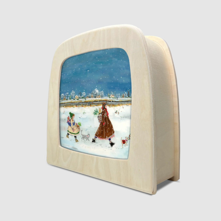 Toverlux Silhouette | Gwen's Illustrations - Winter Stroll