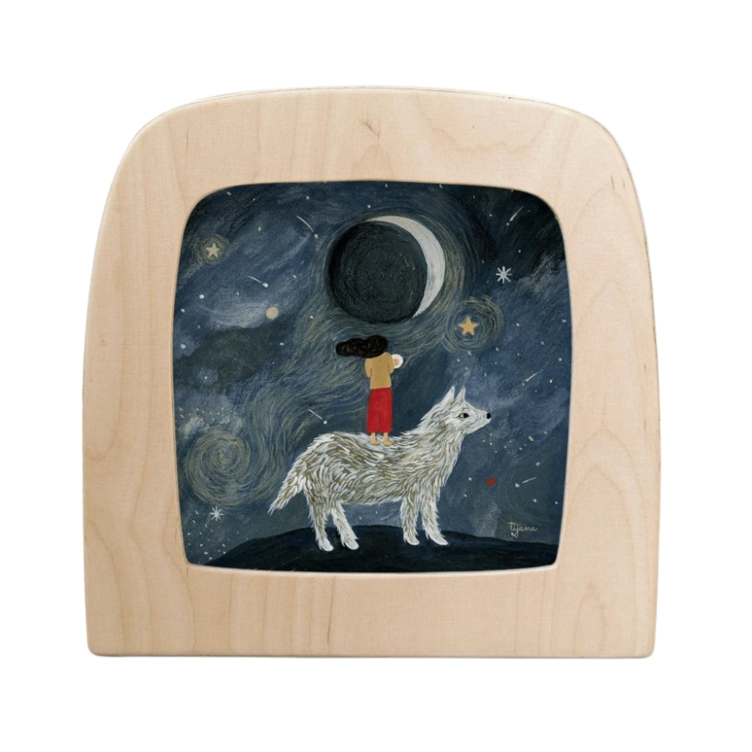 Toverlux Silhouette | Tijana Draws - Wolf Mother