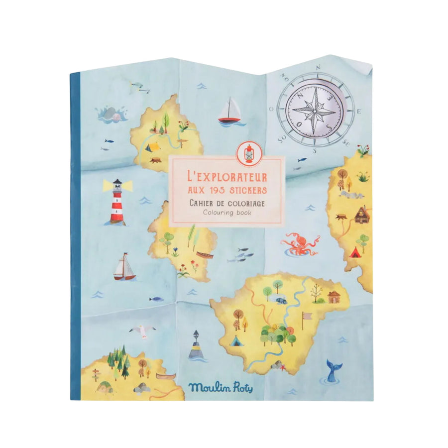 Sticker and Colouring Book (Explorer)