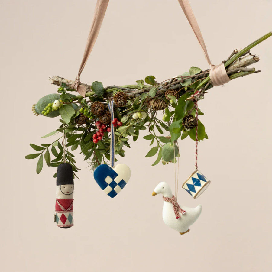 Maileg Guard Cotton Ornament (Red)