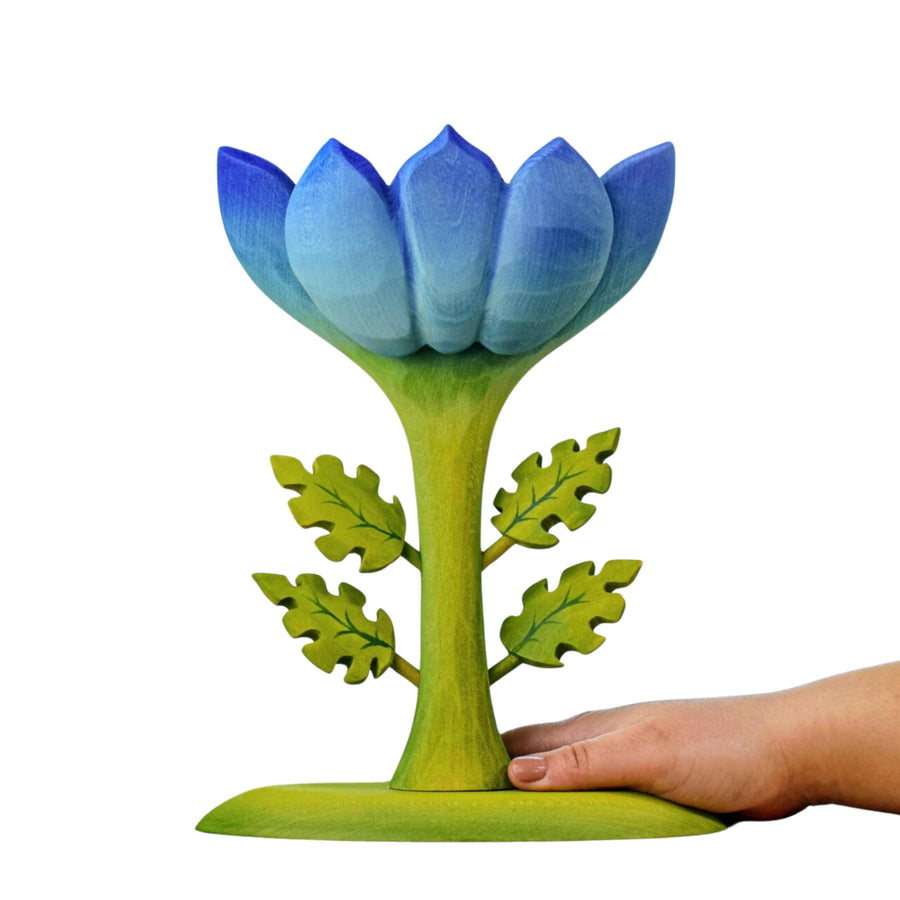 Large Blue Flower