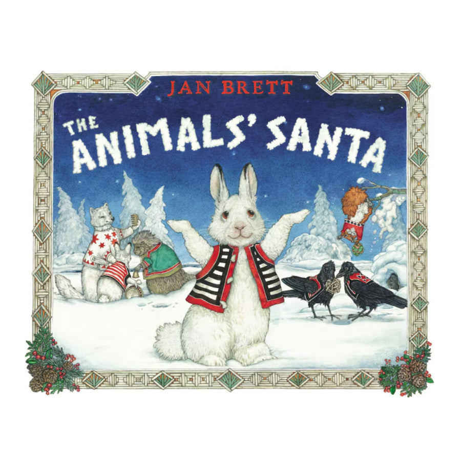 The Animals Santa | Oversized Lap Board Book