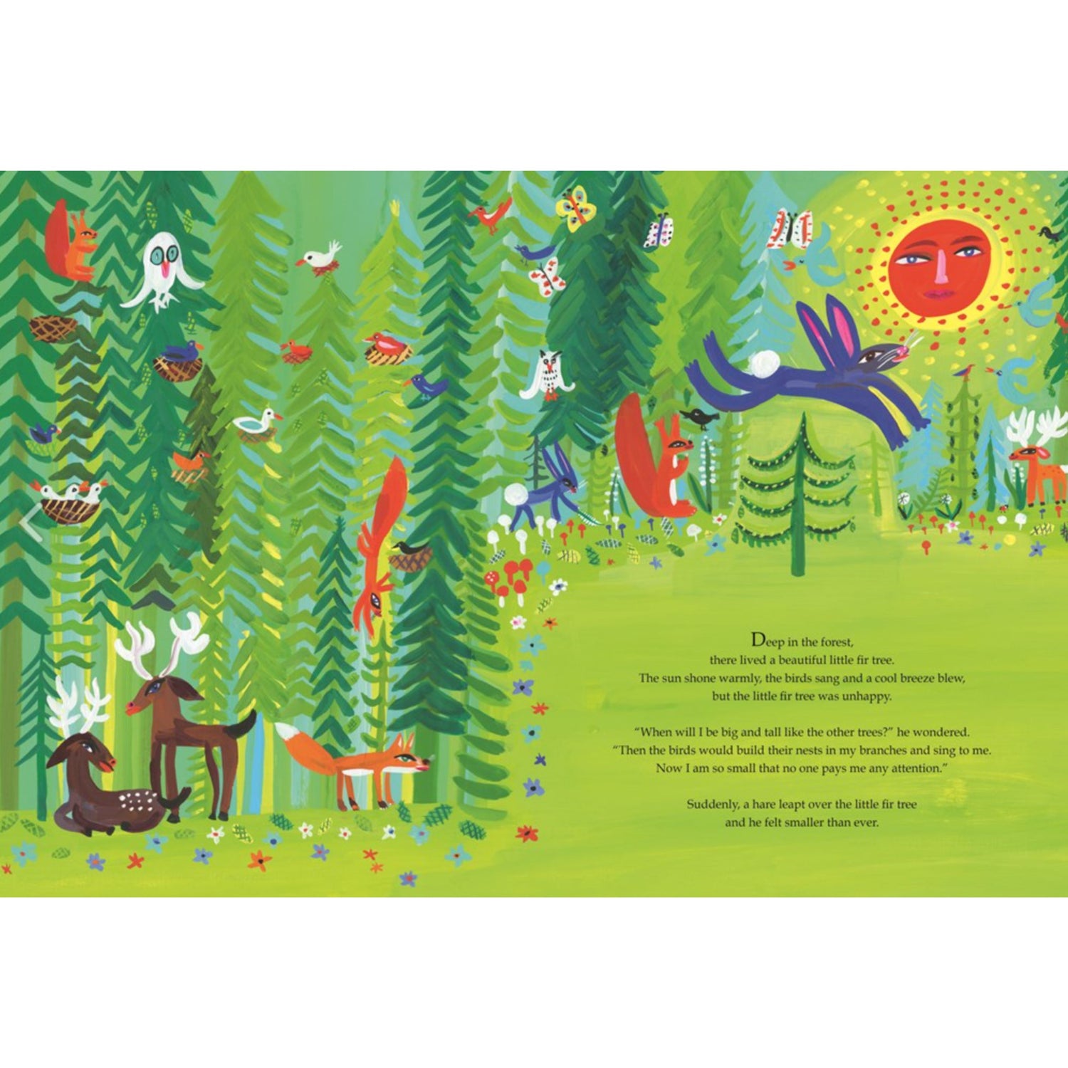 The Little Fir Tree: From an original story by Hans Christian Andersen | Hardcover