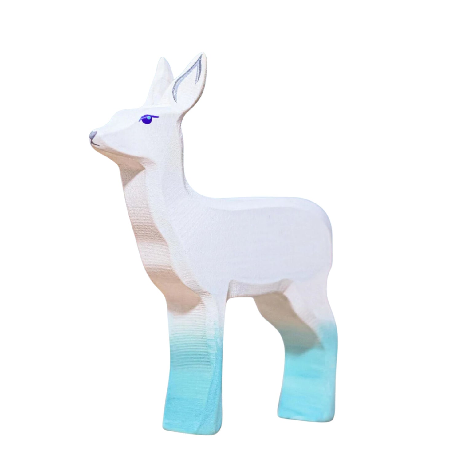 White Blue Deer