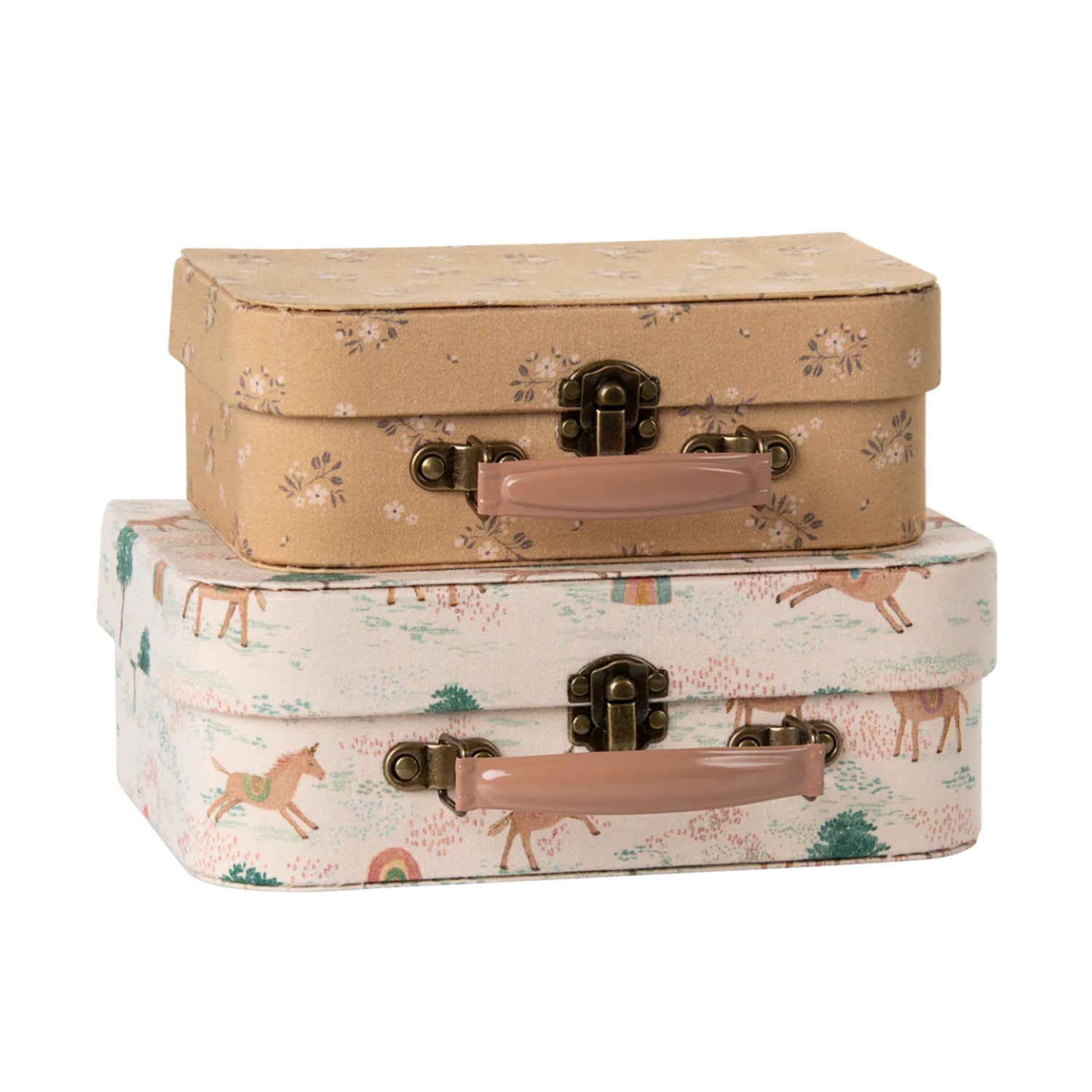 Maileg Suitcase Set - Unicorn (Set of 2)
