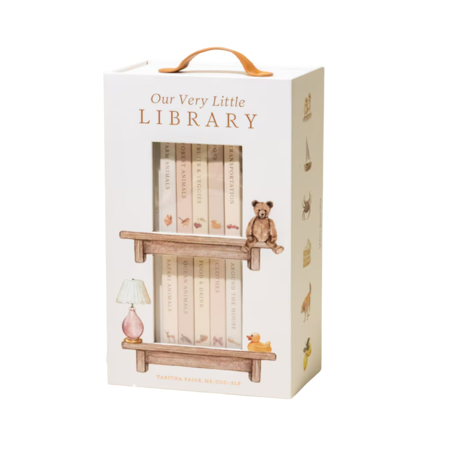 Our Very Little Library Board Book Set: A Foundational Language Vocabulary Board Book Set for Babies