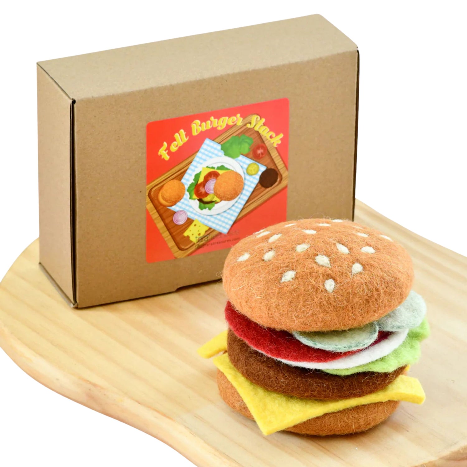 Felt Burger | Play Food Set