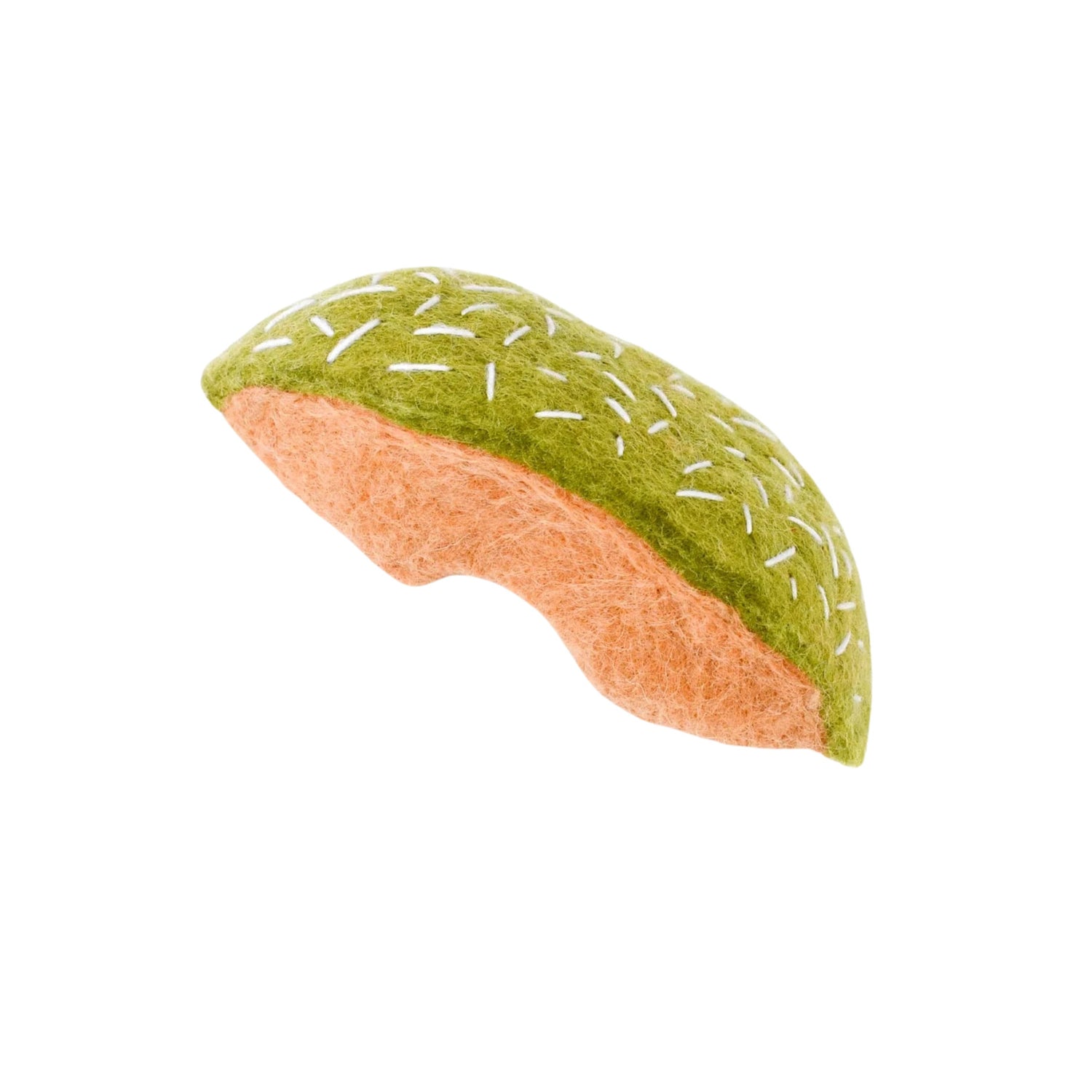 Felt Cantaloupe Slice | Play Food