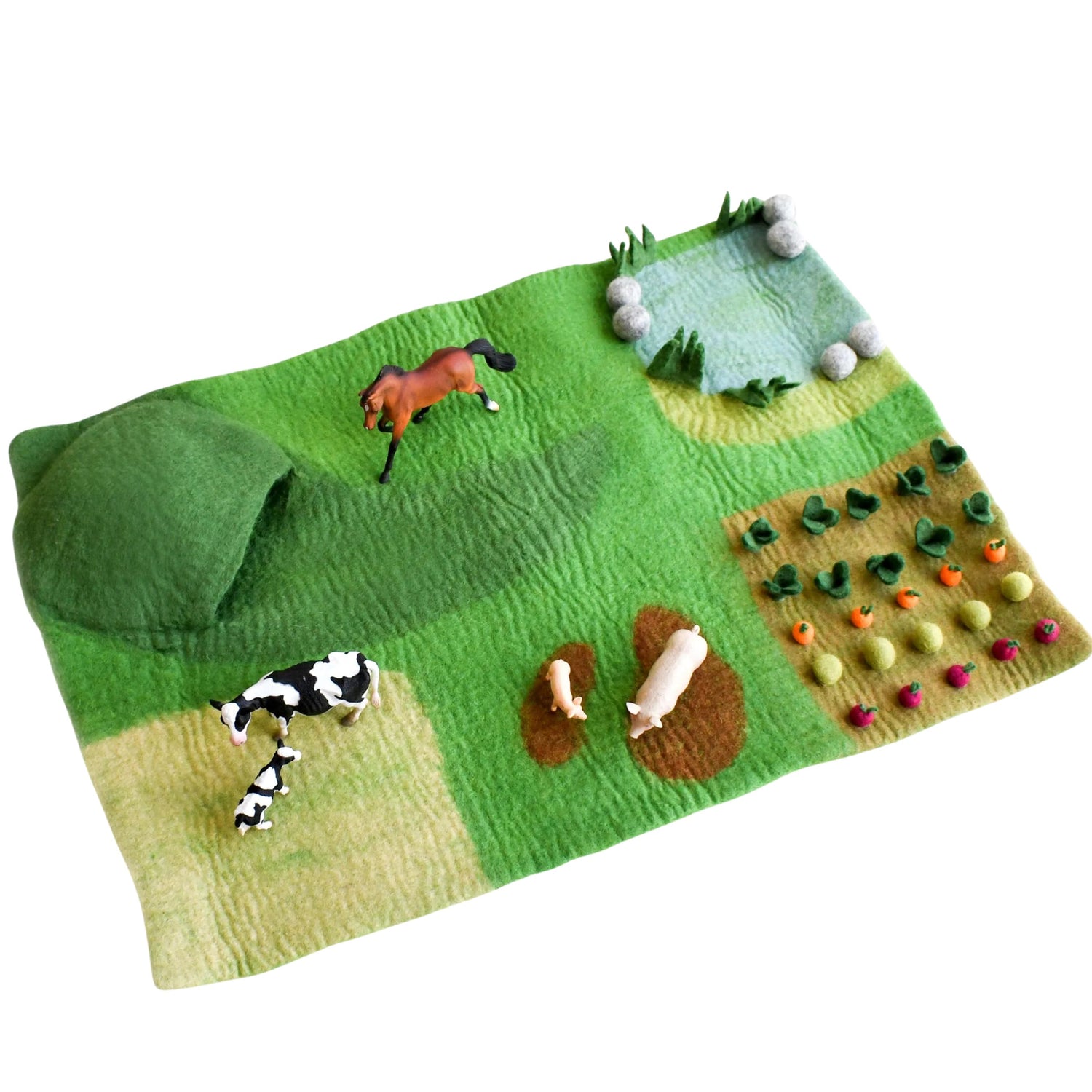 Felt Farm Playmat Playscape (Large)