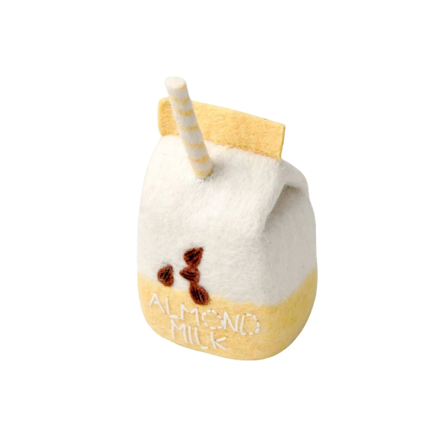 Felt Almond Milk Packet | Play Food