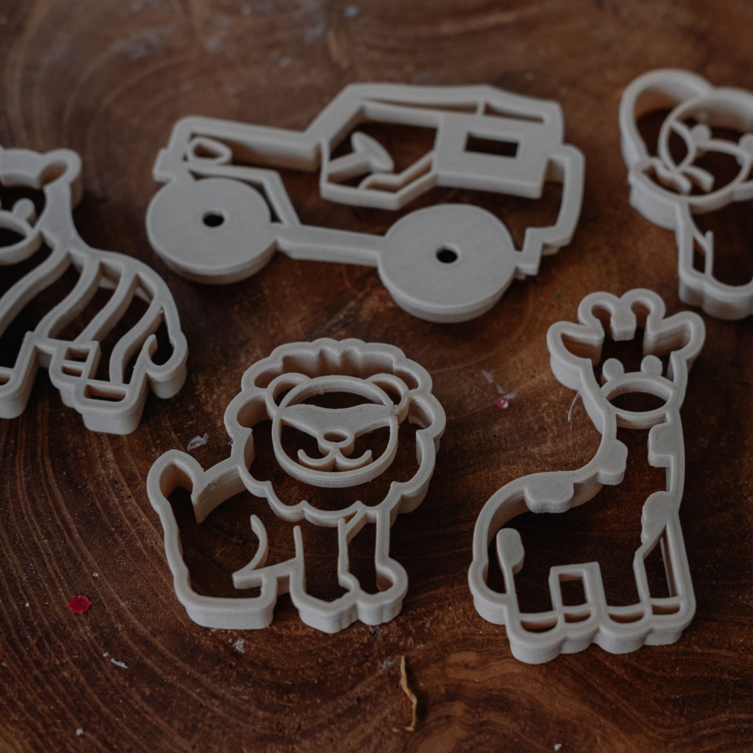 Safari Eco Cutter Playdough Set