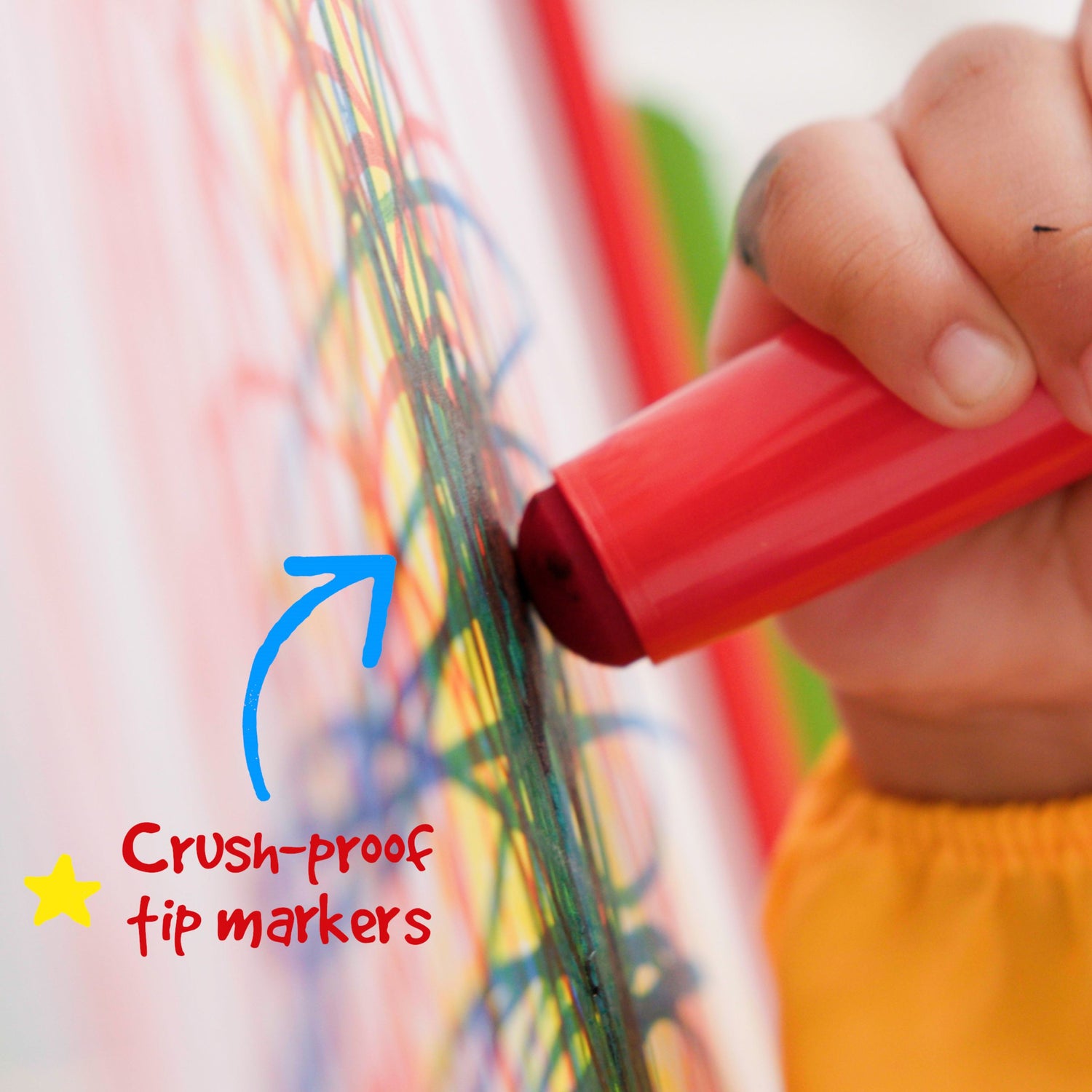 Little Creatives Jumbo Ultra Washable Markers (Set of 6)