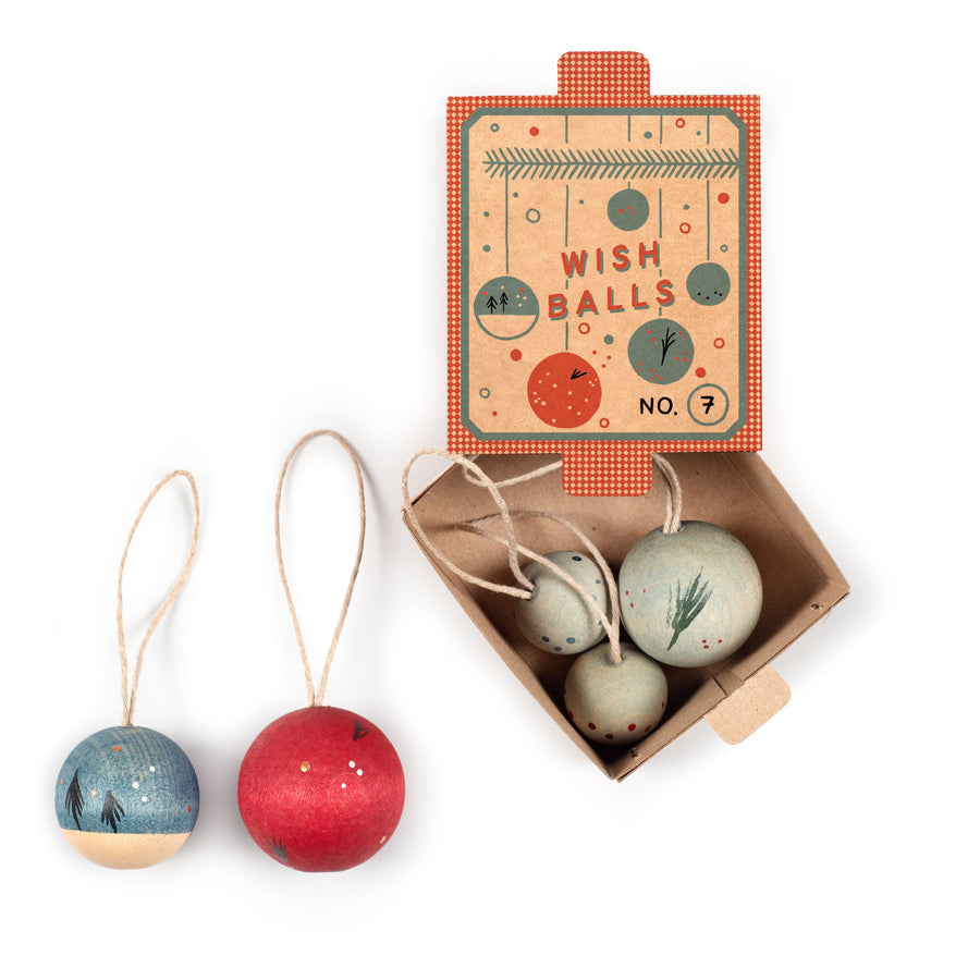 Wooden Ornament (Wood Wish Ball)