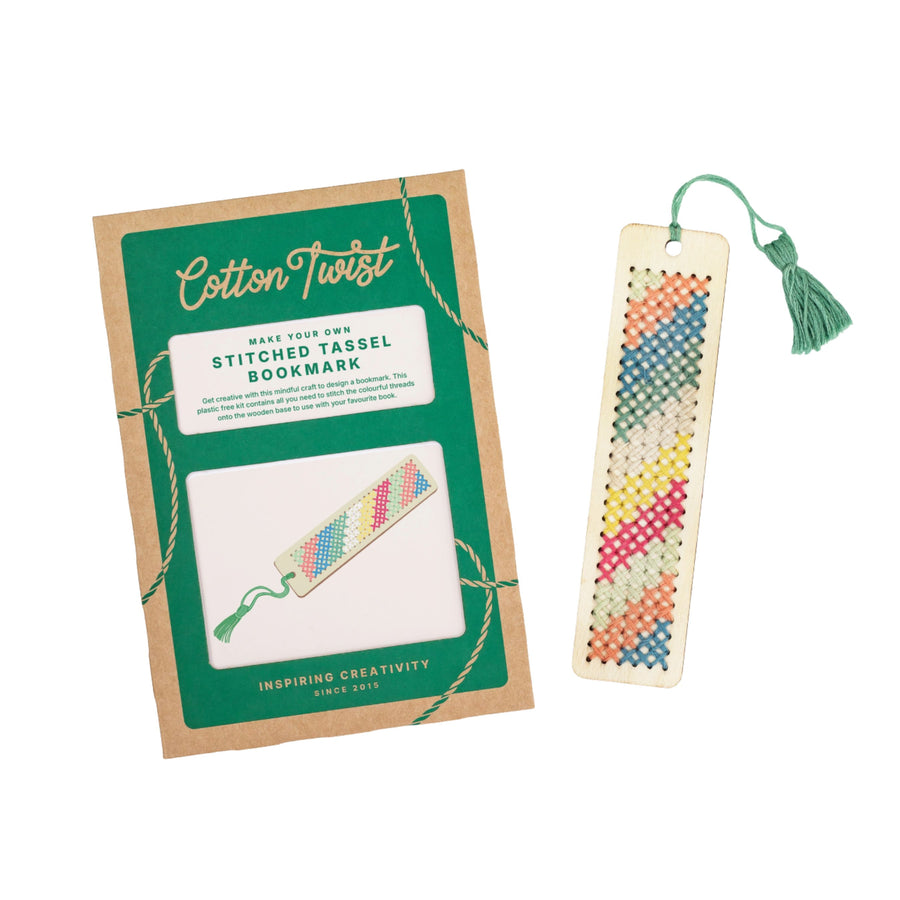 Make Your Own Stitched Tassel Bookmark | DIY Craft Kit