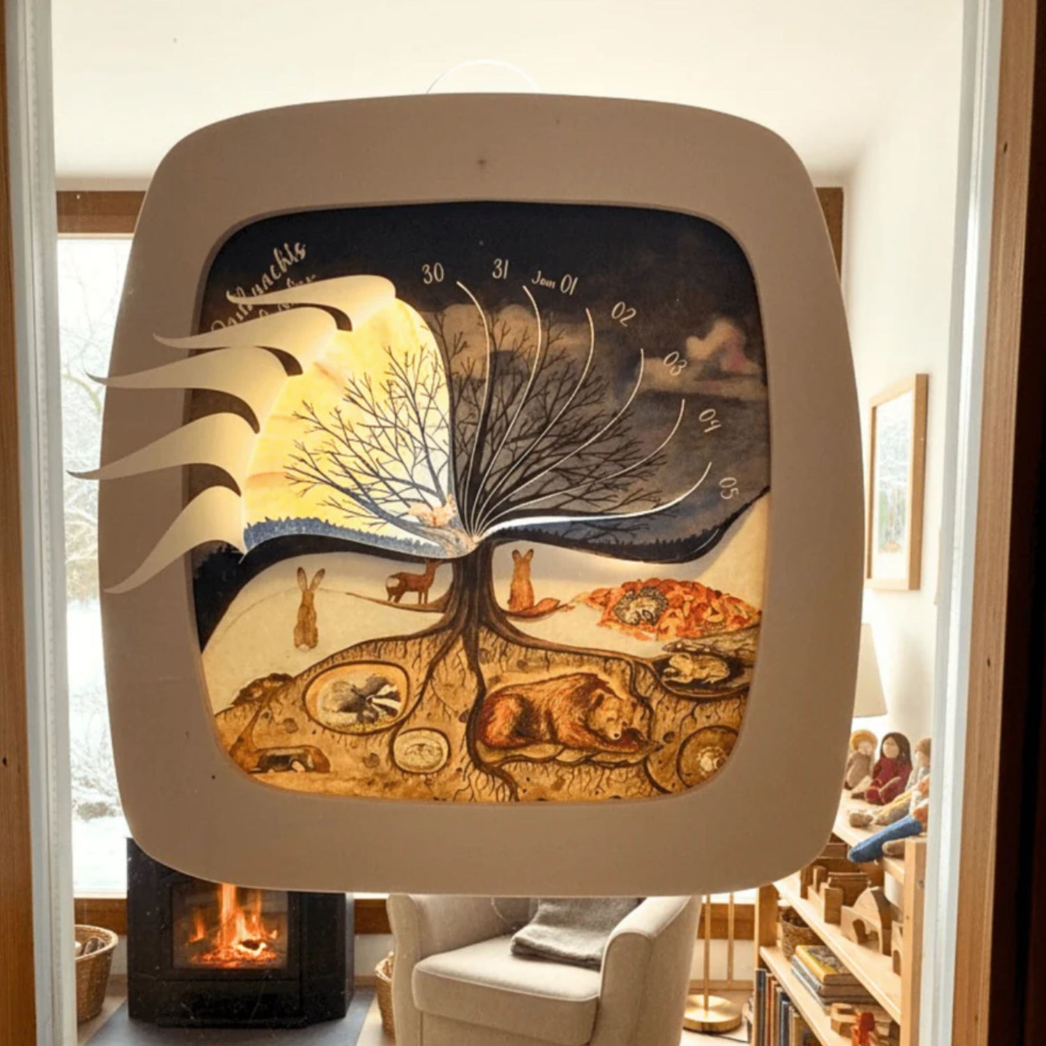 Toverlux 12 Holy Nights Calendar Silhouette